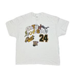 Goat Crew Mens T-Shirt 2Xl City Of Angela Los Angels 24 Kobe Bryant Theme